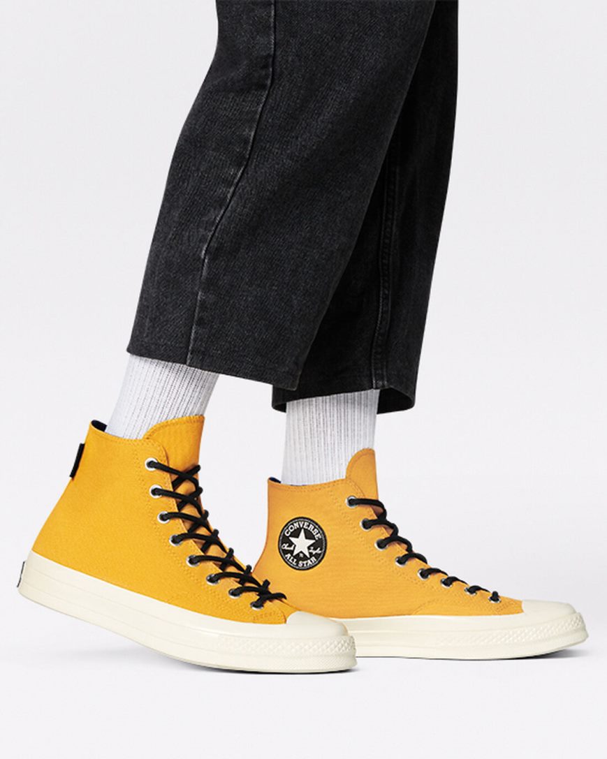 Pánské Boty Vysoké Converse Engineered Optimism Chuck 70 GORE-TEX Žluté Černé | CZ FHOY97